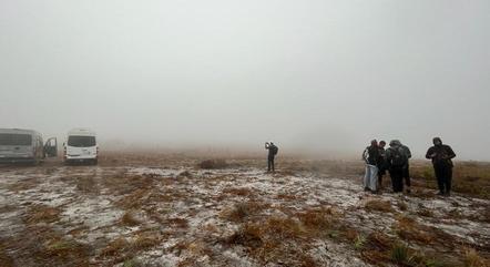 Neblina foi marcante nas manhãs de gravação no local
