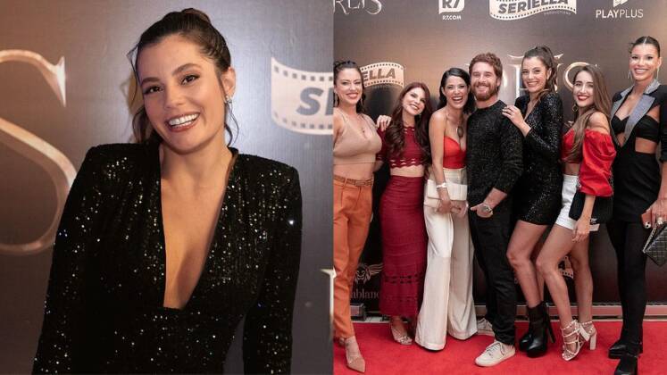 Lina Mello publicou fotos do evento no Instagram: 