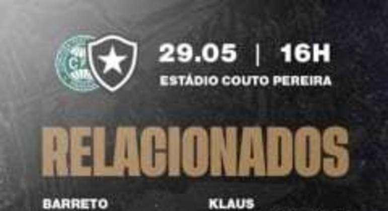 Relacionados - Coritiba x Botafogo