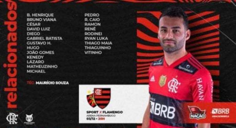 Relacionados - Flamengo x Sport