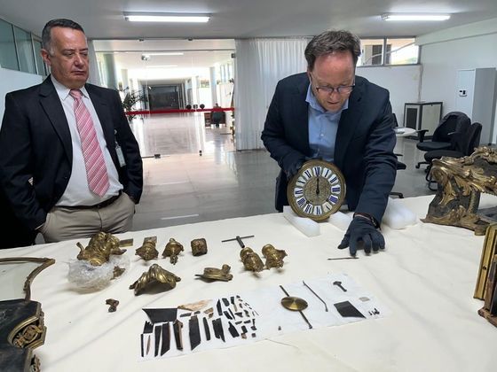 Relógio do século 17 foi destruído durante atos extremistas de 8 de janeiro