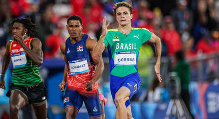 Renan Gallina fechou o revezamento e também foi ouro nos 200m
