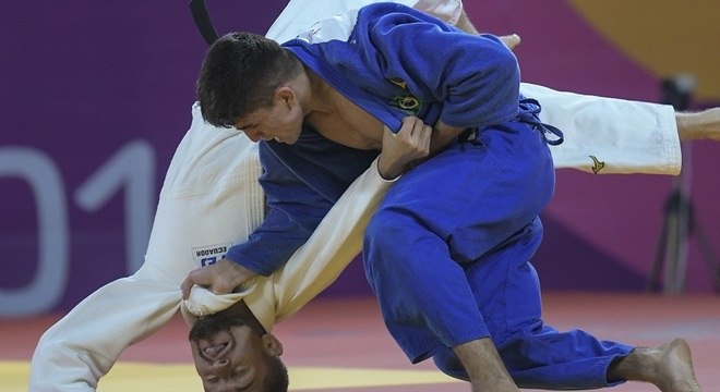Renan Torres, de 20 anos, faturou uma das medalhas de ouro do judô no Pan