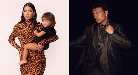 Renata Gutierrez e Xamã são pais de Hanna, de dois anos