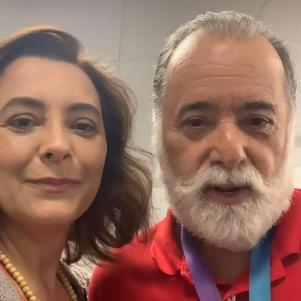 Renata Imbriani e Tony Ramos em "Terra e Paixão"