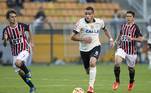Contra o São Paulo, na Recopa Sul-Americana, o meia anotou um gol antológico em cima de Rogério Ceni. Em pleno Morumbi, ele encobriu Rogério Ceni e ajudou a dar o título para o Corinthians