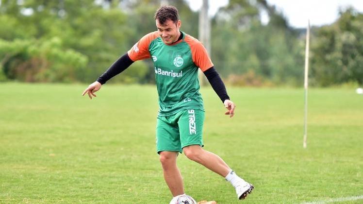Renato Cajá, ex-Ponte Preta e Grêmio, hoje defende as cores do juventude, que disputa a Série C do Campeonato Brasileiro.  