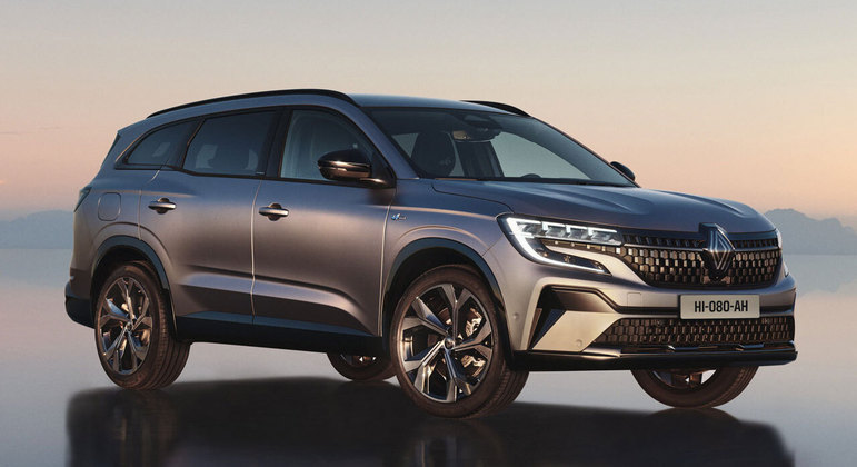 Novo Renault Espace tem o mesmo padrão visual de outros modelos da marca 