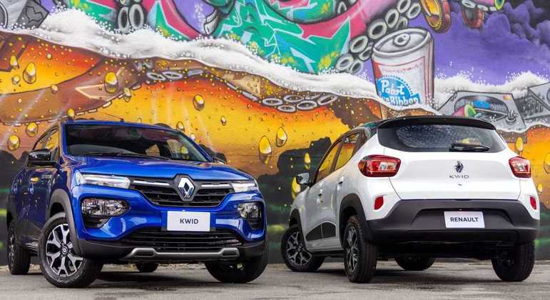 Kwid vem equipado com motor 1.0 SCe de três cilindros, que entrega 71 cv