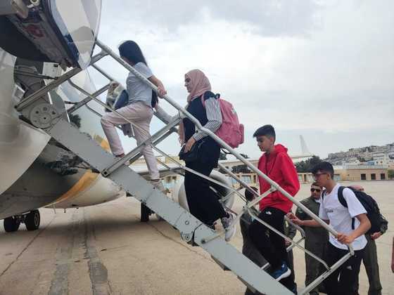 Ao todo, 32 pessoas embarcaram da Jordânia para o Brasil. Uma pessoa desistiu