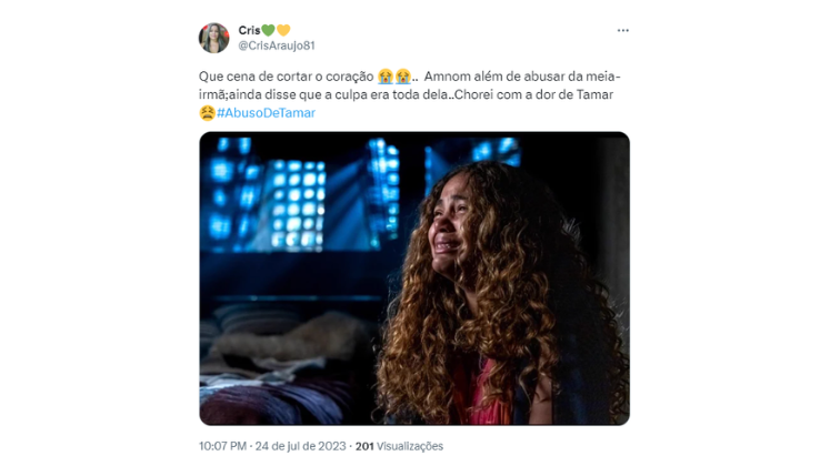 Depois do abuso, Amnon culpou Tamar e a expulsou de sua casa. 