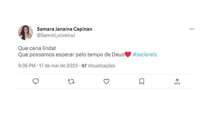 A perseverança e a confiança de Davi em esperar o tempo de Deus foi um exemplo de fé para os fãs 
