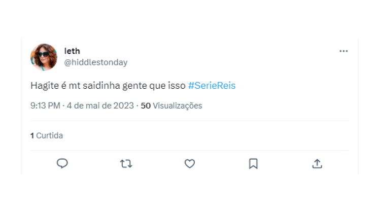 Na hora de se despedir, Hagite não escondeu o interesse por Davi: 
