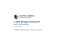 Mas nem todos ficaram alegres com a vitória de Israel. Kayla (Hylka Maria) repercutiu nas redes e arrancou risadas do público pela sua reação à notícia