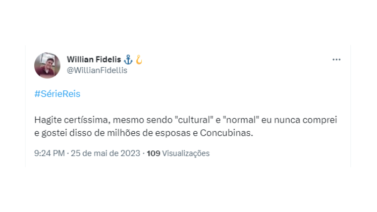 Logo depois, Hagite demonstrou estar chateada com Davi, mas ele tentou justificar o erro afirmando que um rei precisa ter muitos filhos. No entanto, a israelita retrucou mais uma vez: 