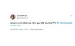 Por fim, Mirela decidiu mudar o nome do seu perfil em uma rede social para 