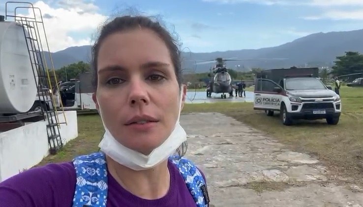 Repórter da Record TV acompanha resgate de seis vítimas das chuvas em ...