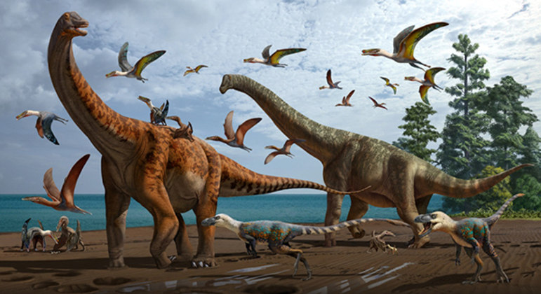 Pegada pode ser evidência mais antiga da presença de dinossauros em território paulista
