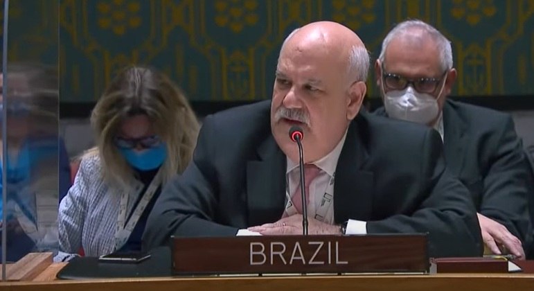 Representante permanente do Brasil junto às Nações Unidas, embaixador Ronaldo Costa Filho