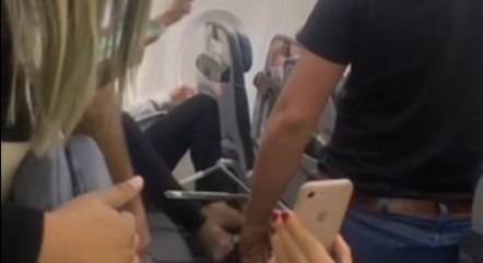 Rapaz teve ataque de fúria a bordo de avião da Gol