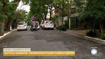 Polícia acaba com roubo a casa de luxo e prende cinco que fizeram casal de idosos refém na zona oeste
