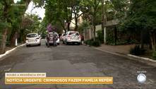 Polícia acaba com roubo a casa de luxo e prende cinco que fizeram casal refém