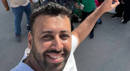 Rabee é um dos brasileiros na fronteira com Egito