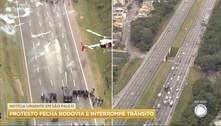 Rodovia dos Bandeirantes (SP) tem trânsito liberado após confronto entre manifestantes e polícia