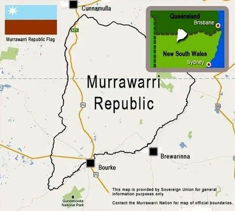 República de Murrawarri - Fica na Austrália. 