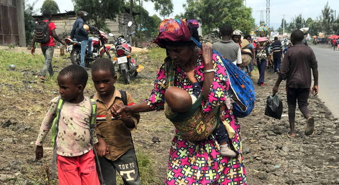 Milhares fogem de cidade da RDC após alerta de nova erupção