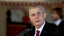 Presidente da República Tcheca é internado em UTI