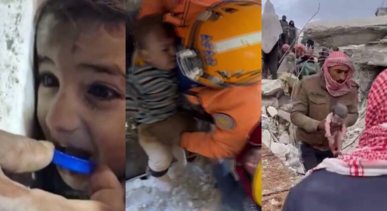 resgates comoventes terremoto turquia