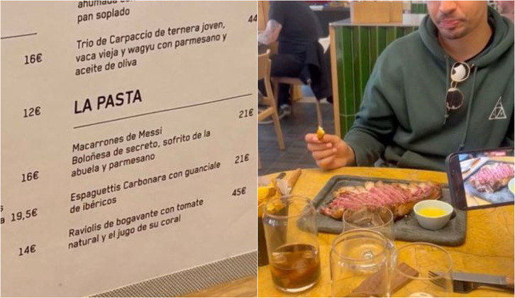 Já o ravioli de lagosta custa por volta de R$ 240. No vídeo publicado pela influencer, um de seus amigos que estão no restaurante ironiza: 
