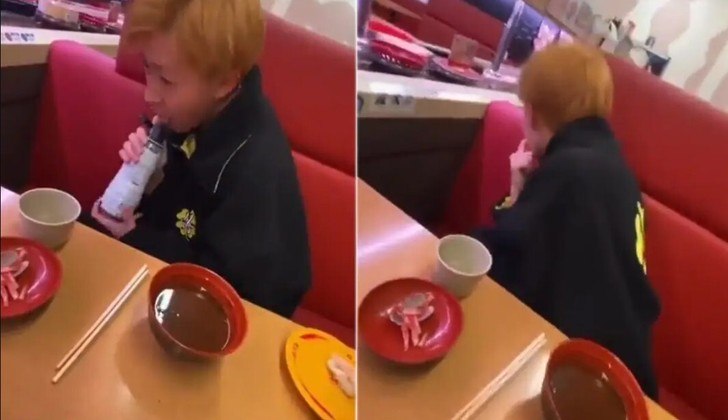 Uma rede de restaurantes especializada em sushi processou um jovem após um vídeo em que ele aparece lambendo uma garrafa de molho de soja viralizar e desvalorizar as ações da empresa