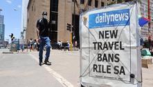 África do Sul pede que países não proíbam viagens por nova variante