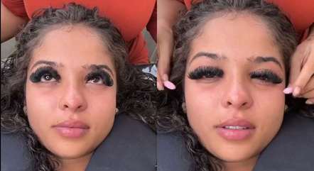 Resultado de extensão de cílios