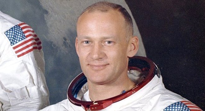 O astronauta Buzz Aldrin foi o segundo homem a pisar na Lua