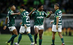 1º colocado: Palmeiras66 pontosProbabilidade de título: 85,7%