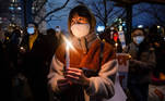  
Rebecca Gonzalez attends a vigil in solidarity with the Asian American community after increased attacks on the community since the onset of the coronavirus pandemic a year ago, in Philadelphia, Pennsylvania, U.S., March 17, 2021. REUTERS/Rachel Wisniewski TPX IMAGES OF THE DAY
