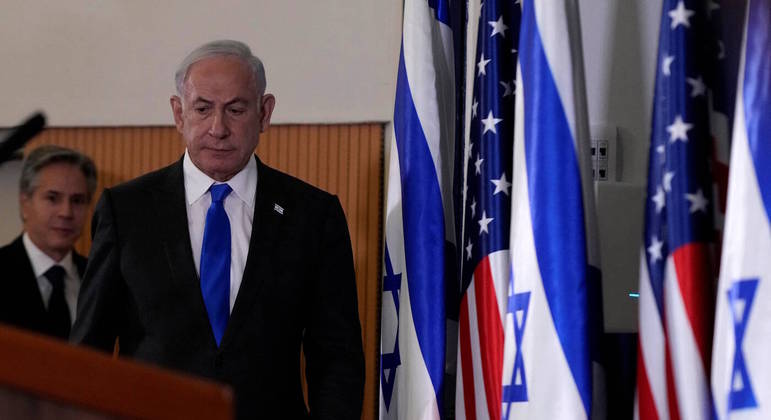 Benjamin Netanyahu, primeiro-ministro de Israel, conseguiu união com a oposição