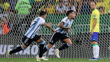Sob gritos de 'time sem-vergonha', Brasil perde para Argentina em jogo marcado por briga de torcidas 