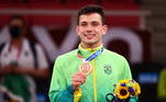 BRONZE - Daniel Cargnin (judô - até 66 kg): Em sua primeira olimpíada, Daniel Cargnin foi bronze na categoria até 66 kg do judô