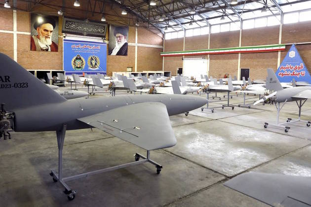 O Irã tem diversos modelos de drones, que até se parecem com aviões comerciais