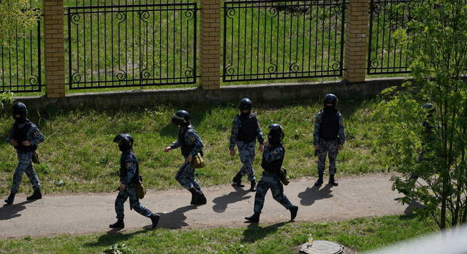 Polícia russa agiu rapidamente para neutralizar o assassino em escola de Kazam
