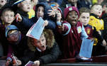 Soccer Football - Premier League - Aston Villa v Manchester City - Villa Park, Birmingham, Britain - January 12, 2020 Young Aston Villa fan inside the stadium Action Images via Reuters/Carl Recine/File Photo EDITORIAL USE ONLY. No use with unauthorized audio, video, data, fixture lists, club/league logos or 'live' services. Online in-match use limited to 75 images, no video emulation. No use in betting, games or single club/league/player publications. Please contact your account representative for further details. TPX IMAGES OF THE DAY SEARCH 'POY SPORTS' FOR THIS STORY. SEARCH 'REUTERS POY' FOR ALL BEST OF 2020 PACKAGES