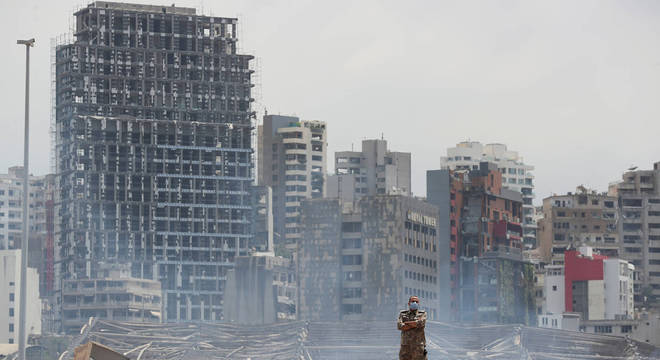 Megaexplosão em porto aumentou pressão sobre o governo
