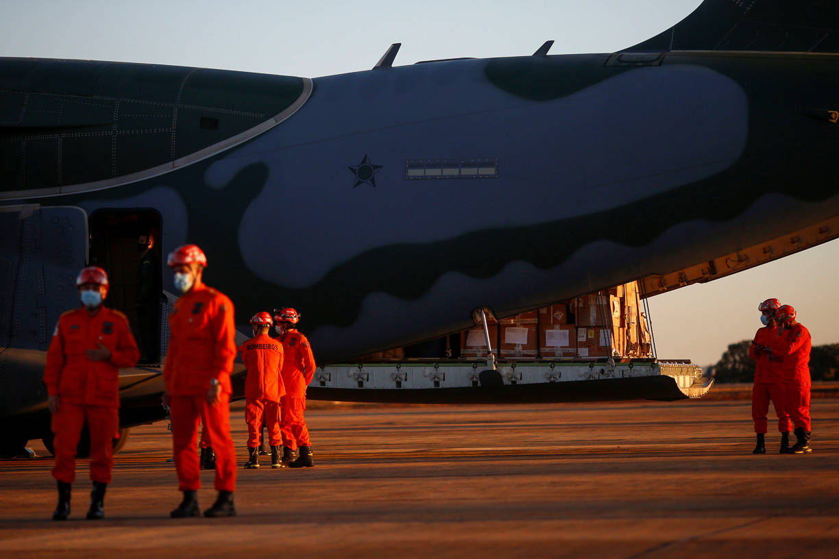 Avião da FAB com insumos para o Haiti tem problema técnico e é