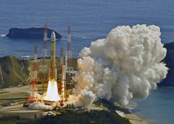 A Agência Espacial do Japão (Jaxa) confirmou, na última terça (7), que ordenou a autodestruição de um foguete espacial que havia sido lançado 15 minutos antes do Centro Espacial Tanegashima, localizado numa ilha do extremo sul do país asiático. Não havia astronautas a bordo