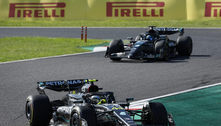 Rivais? Hamilton e Russell voltam a travar batalha por posição
