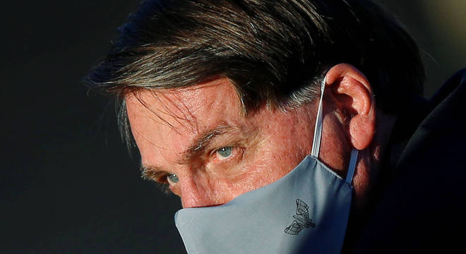 Na imagem, o presidente Jair Bolsonaro (sem partido)